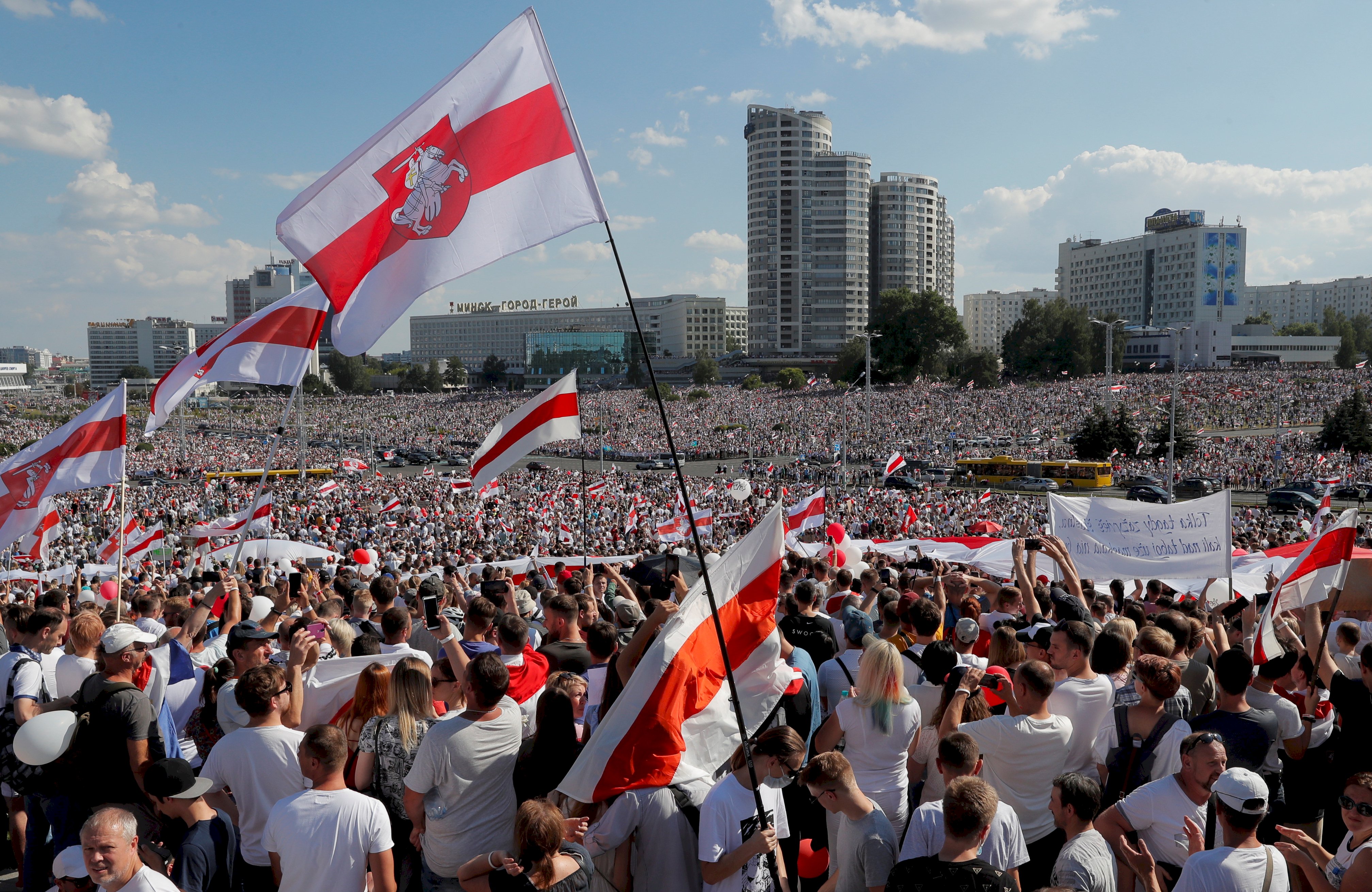 Беларусь Митинг Фото