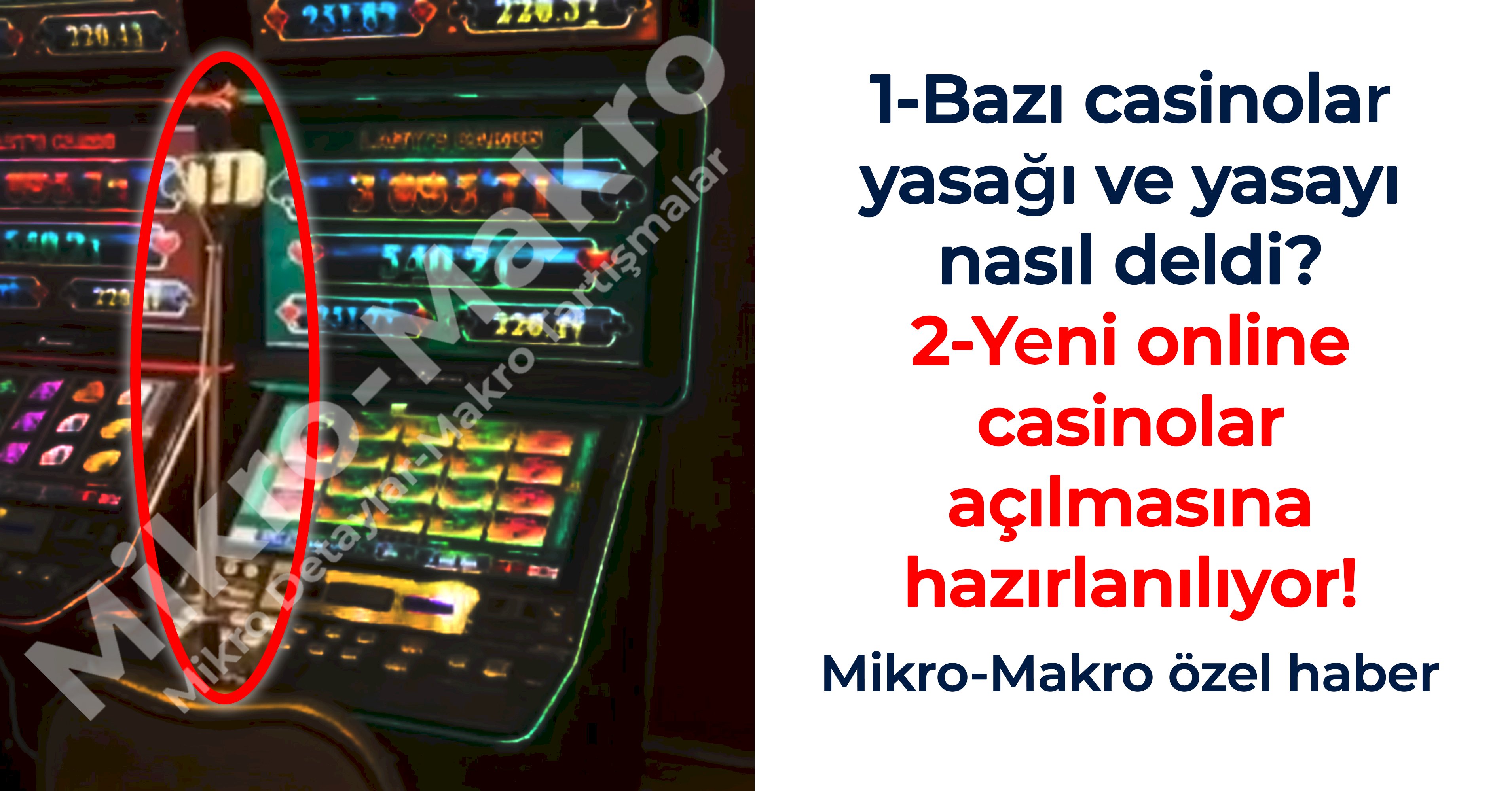 Bazı casinolar yasağı ve yasayı nasıl deldi?