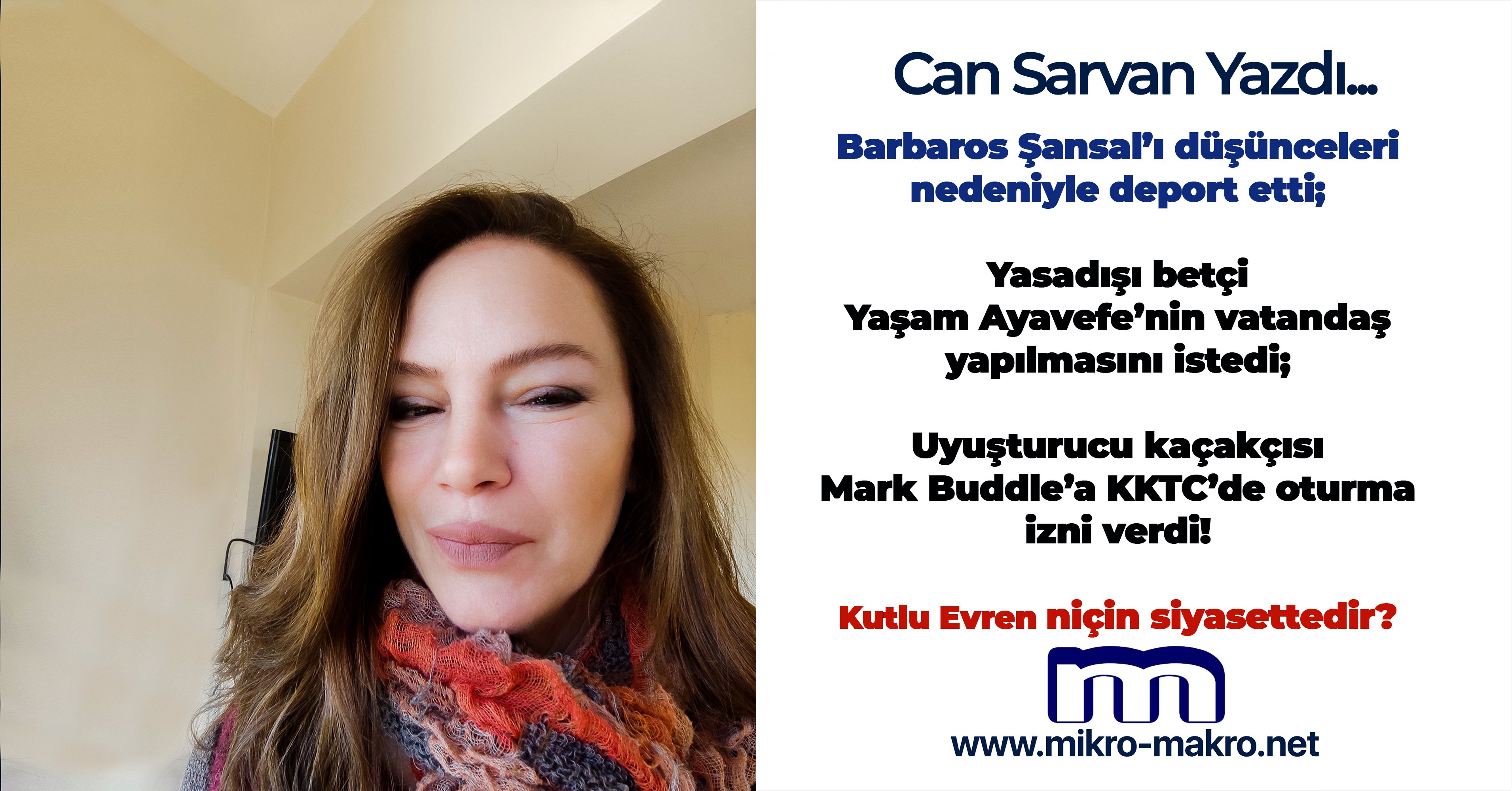 UBP'den eski İçişleri Bakanı, milletvekili Kutlu Evren niçin siyasettedir?