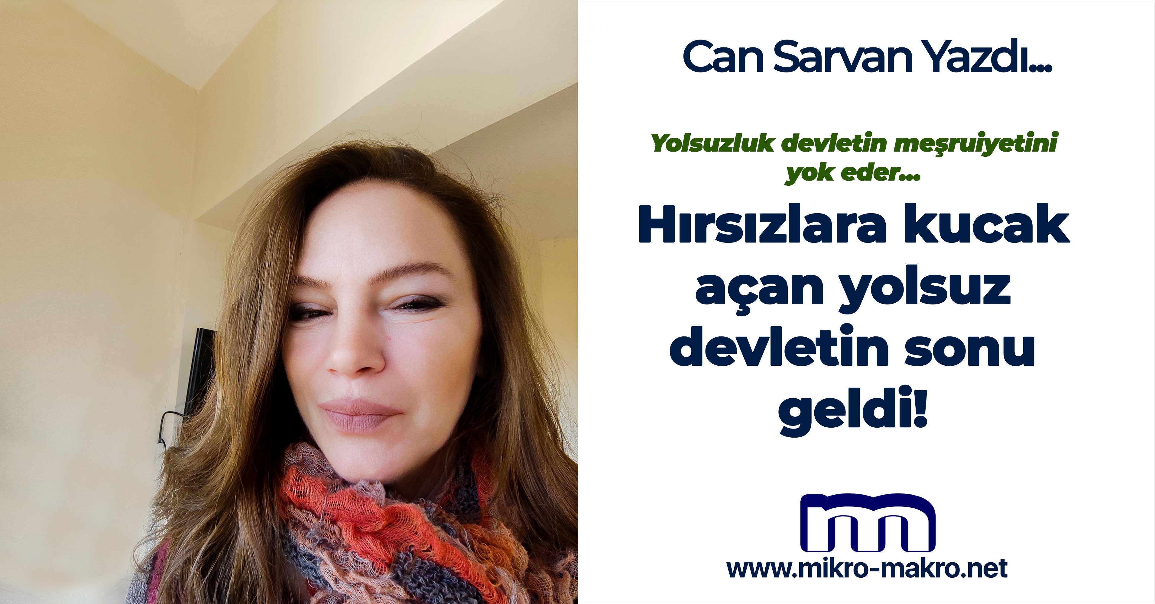 Hırsızlara kucak açan yolsuz devletin sonu geldi!