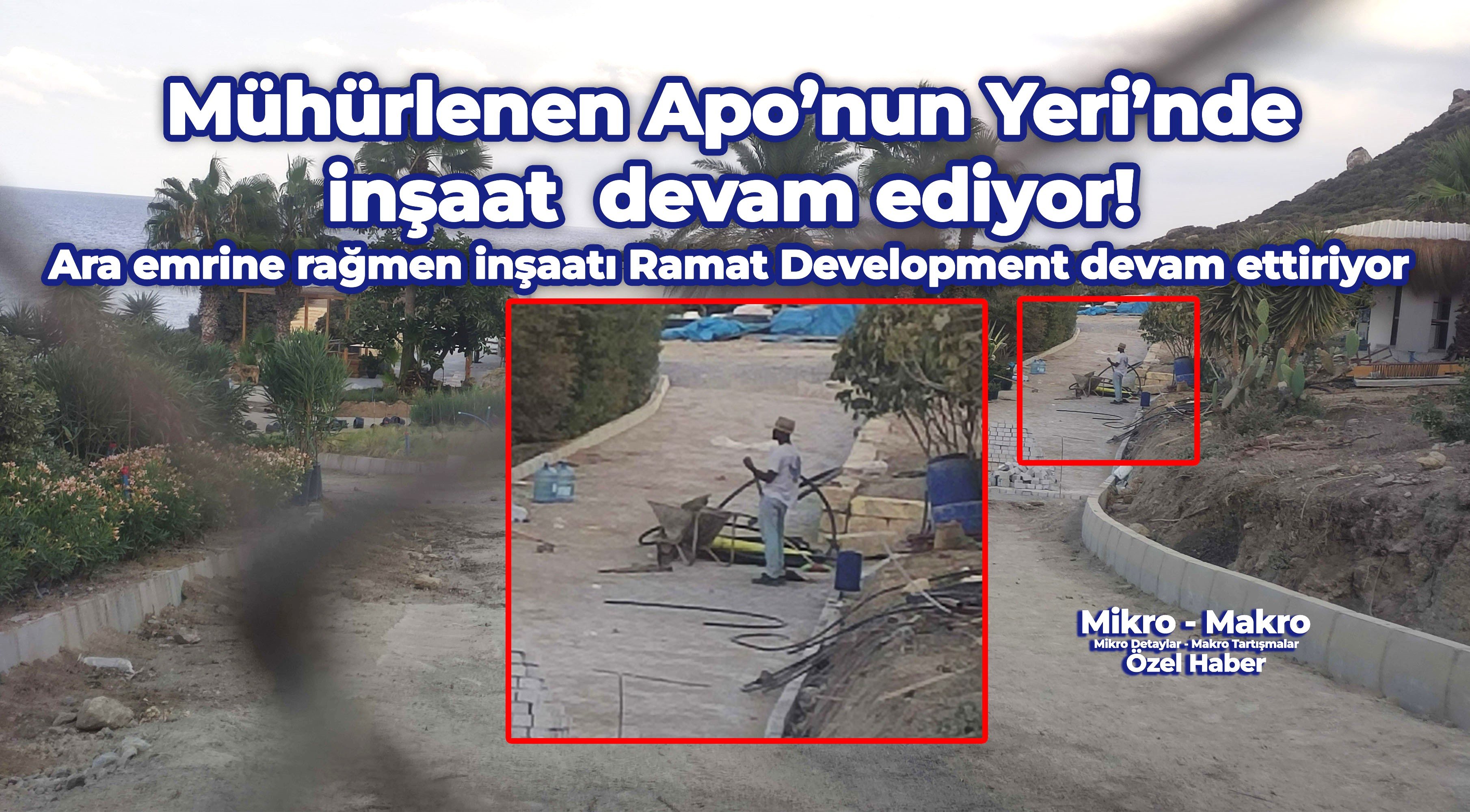 Apo'nun Yeri'nde Ramat ne ara emri ne mühür dinliyor!