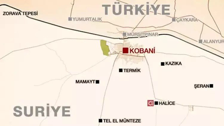'ABD’de Suriye’nin kuzeyinde Kobani'de yeni bir üs kuruyor'