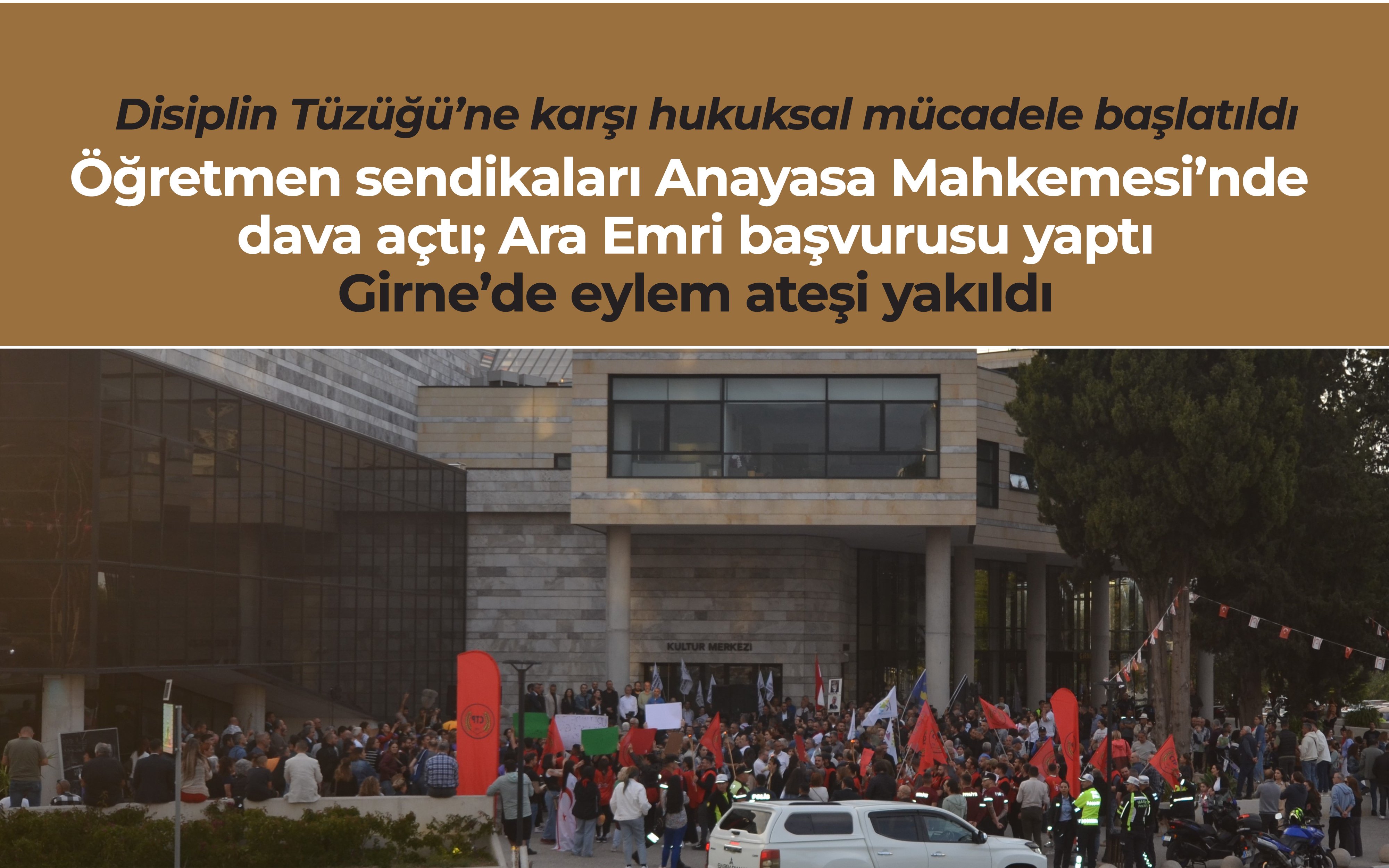 'Kıbrıs Türk toplumunda kadınlar özgürdür. İster kapanır ister açılır. Fakat çocuklar kapanmaz'