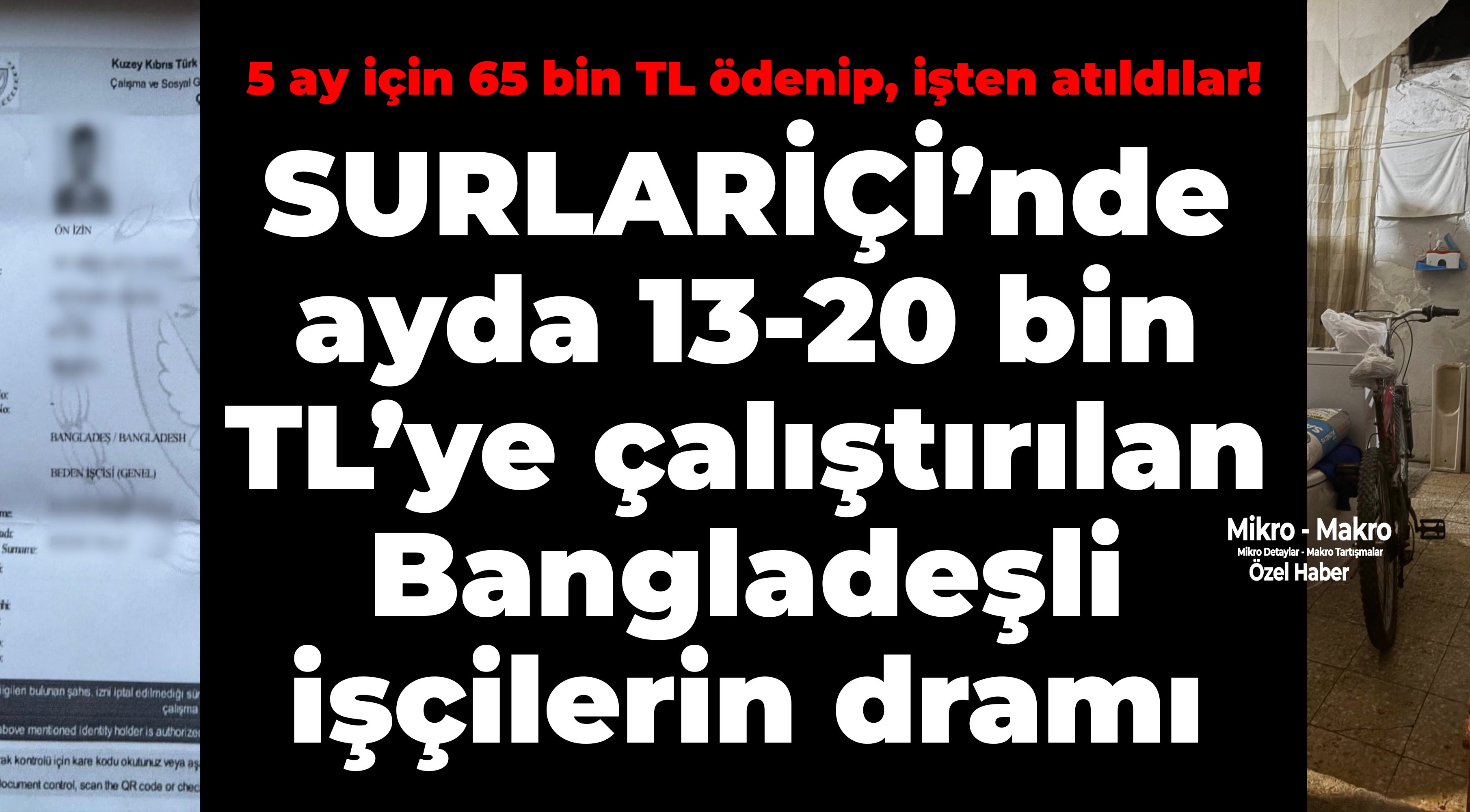 5 ay için 65 bin TL ödenip, işten atıldılar!