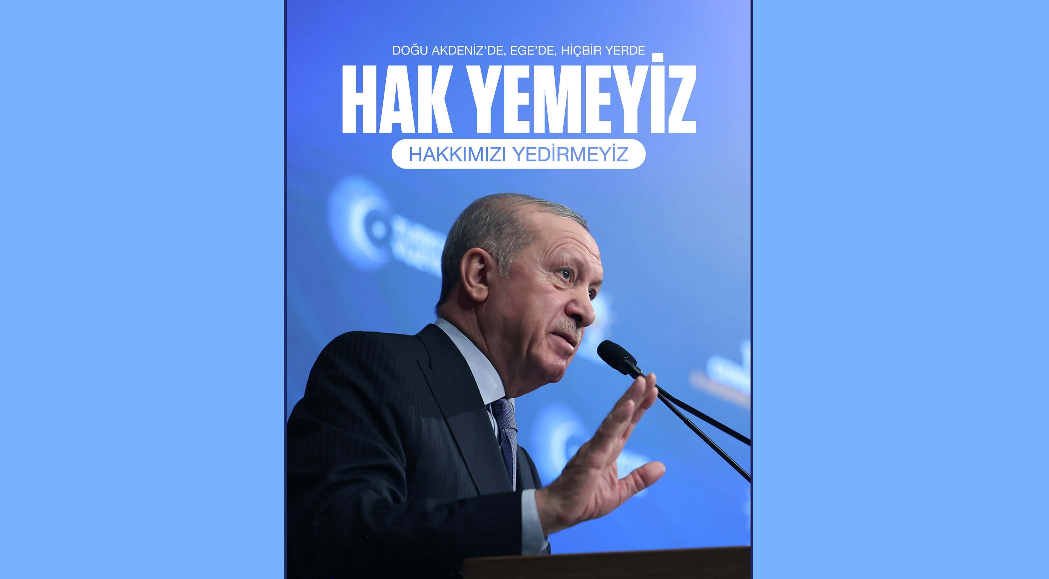 Erdoğan: ‘Kıbrıs Türkünün hak ve çıkarlarının gasp edilmesine müsaade etmeyeceğiz'