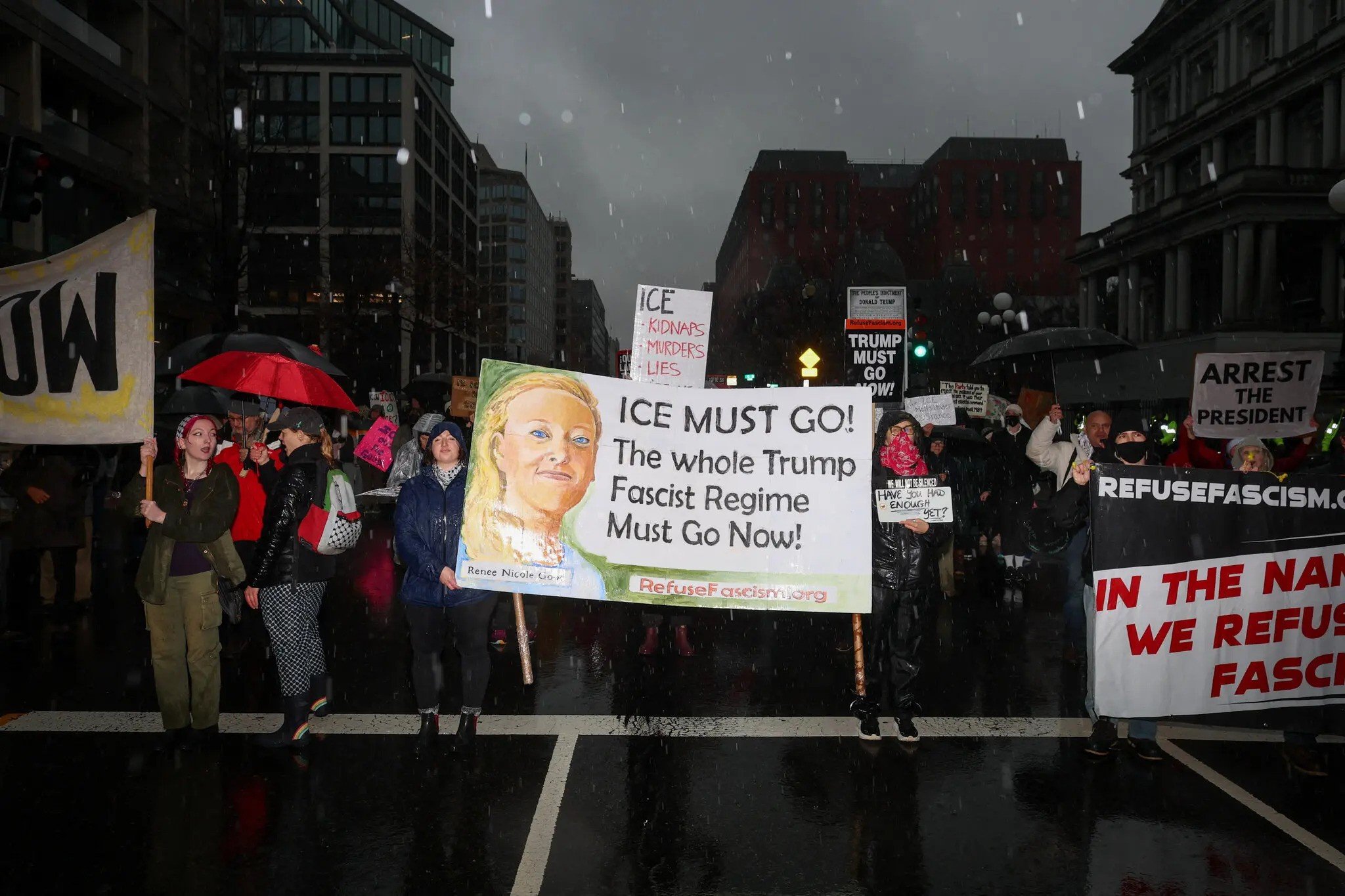 ABD: Göçmenlik ve Gümrük Muhafaza’ya karşı gösteriler ülke çapında yayıldı