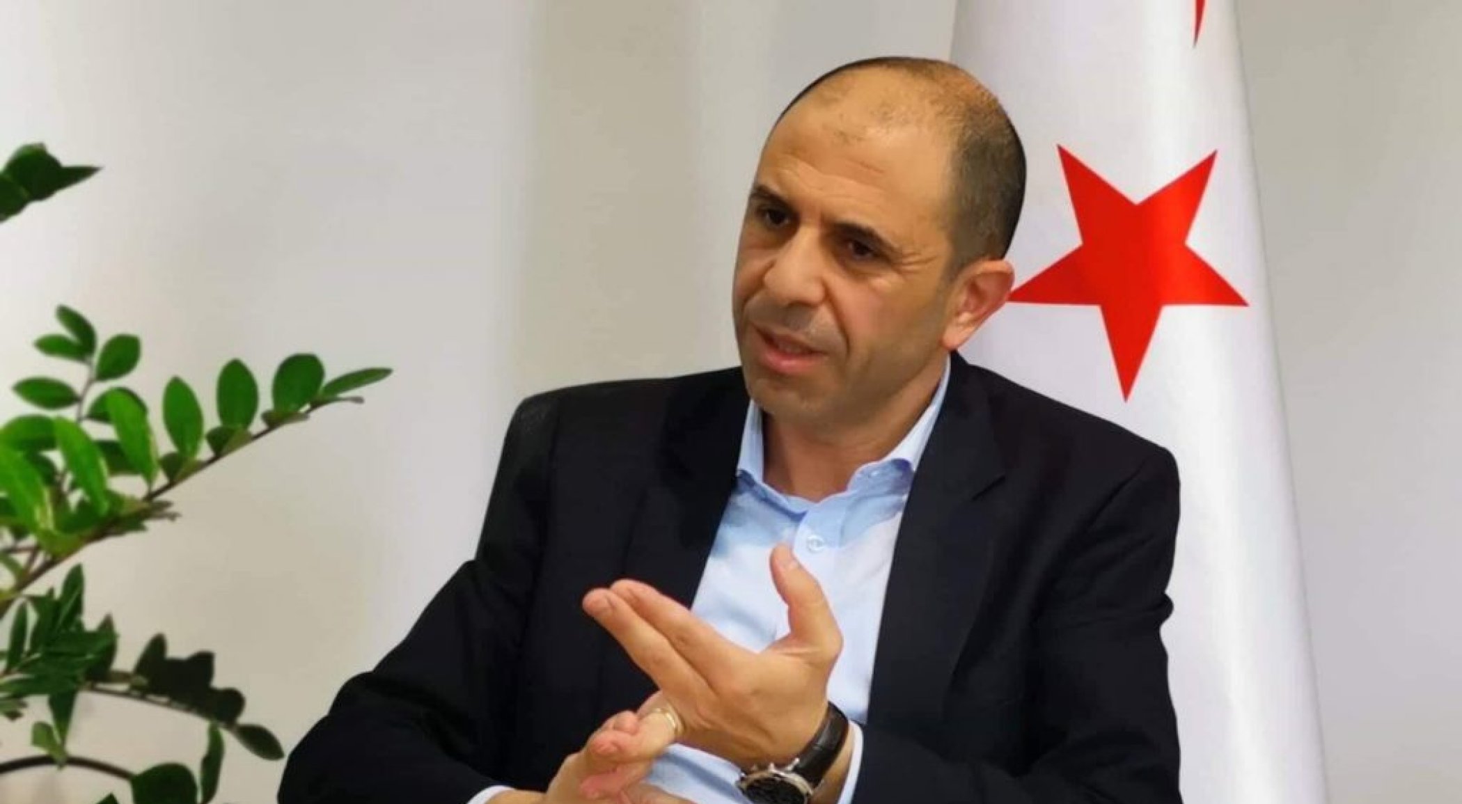 HP Genel Başkanı Özersay, Meclis Başkanı Ziya Öztürkler hakkında polise şikâyette bulundu