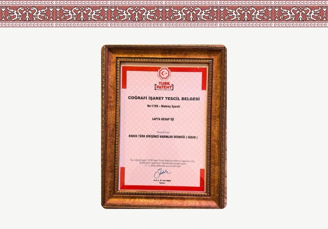 Kıbrıs Türk kültürü Ankara’da tanıtıldı; Lapta Hesap İşi Türkiye’de tescil belgesi aldı